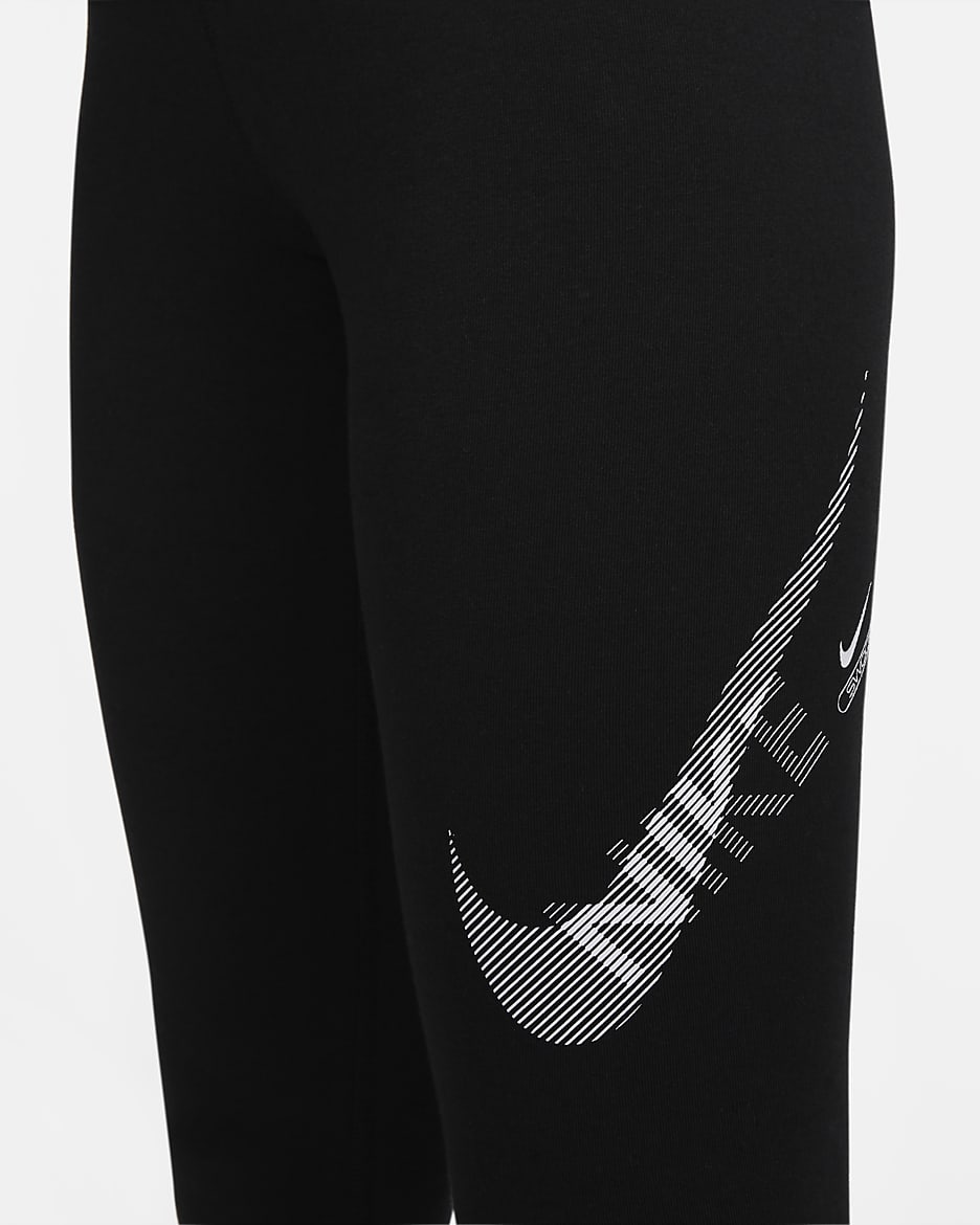 Nike high waisted swoosh leggings dames online